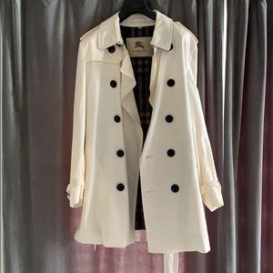 Burberry Trench Coat off white maxi EU sz 44